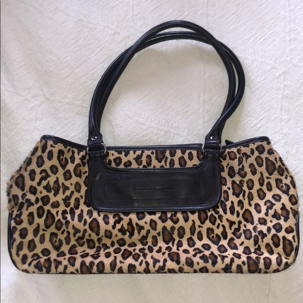 Adrienne Vittadini Leopard Print Bag